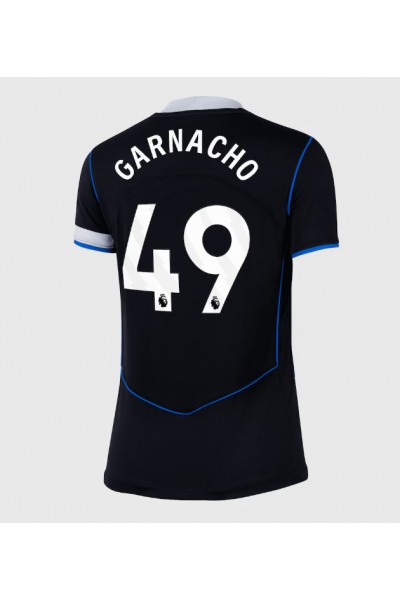 Chelsea Alejandro Garnacho #49 Jalkapallovaatteet Naisten Kolmaspaita 2025-26 Lyhythihainen Chelsea Alejandro Garnacho #49 Jalkapallovaatteet Naisten Kolmaspaita 2025-26 Lyhythihainen